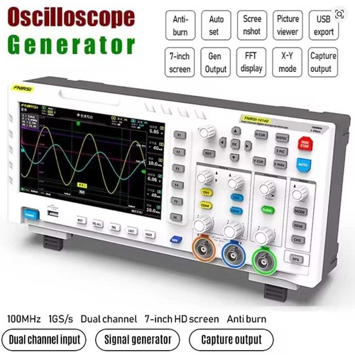 Oszilloskop kanal 100mhz - 2-kanal,